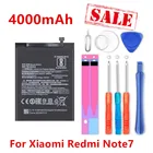 Аккумулятор для телефона BN4A для Xiao mi Red mi Note7 Pro Note 7 M1901F7C, 4000 мАч, сменный аккумулятор BN4A + инструмент