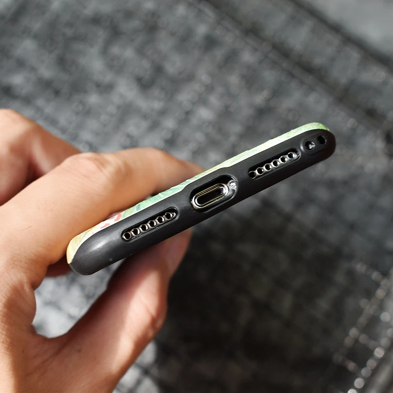 Новый 2019 матовый милый Dooling художественный абстрактный рисунок чехол для iPhone X XS