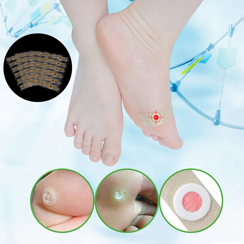 42 шт./компл. мозоли для ног подошвенные бородавки шип обезболивающий пластырь