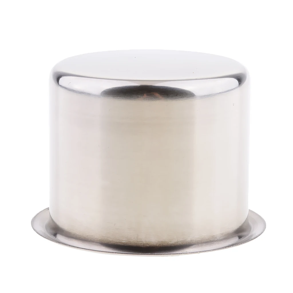 6-пакет нержавеющих стальных держателей для напитков на столе (2,68x2,17 дюйма + 3,54x2,17 дюйма)