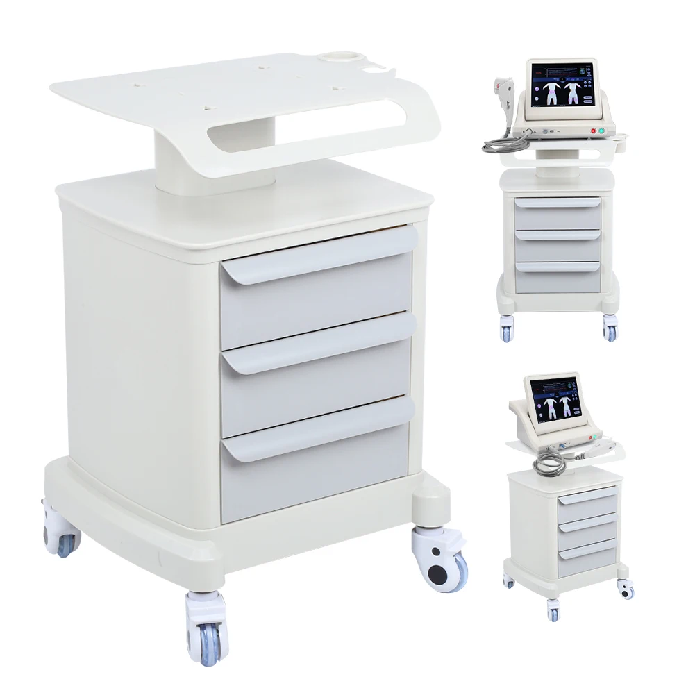 

Three Layers Sturdy Beauty Salon Instrument Roll Trolley Cart Beauty Spa Tool With Drawer Hair Salon Beauty Salon Trolly Stand