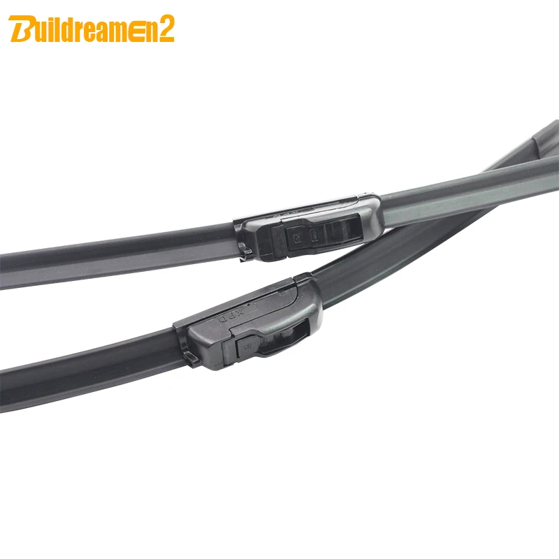 Щетка стеклоочистителя лобового стекла автомобиля Buildreamen2 мягкая резина 2 шт. Для