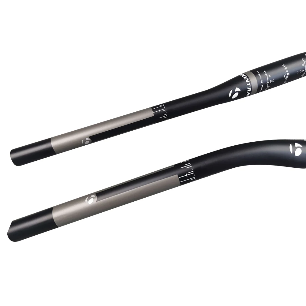 Руль велосипедный из углеродного волокна 31 8 мм матовый черный | Спорт и