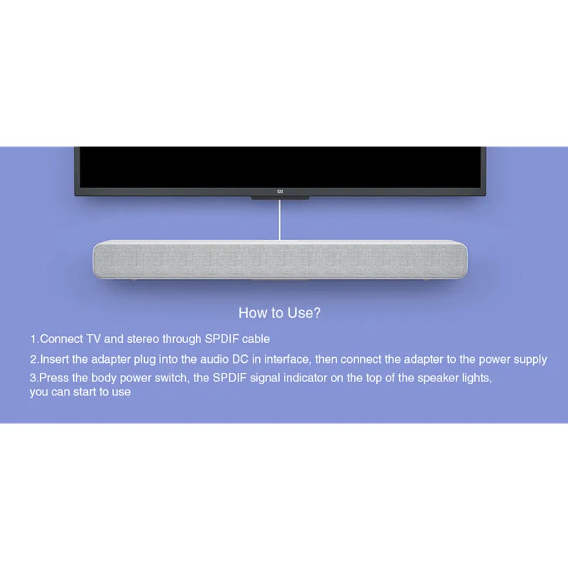 Оригинальный Xiaomi динамик Bluetooth беспроводной в виде бруска Портативная звуковая