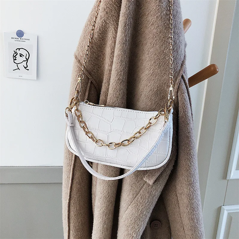 Soomile 2020 new women chain handbag shoulder bag Mini PU Leather Crossbody Bags young Ladies Zipper Small Messenger Hand Bag | Багаж и
