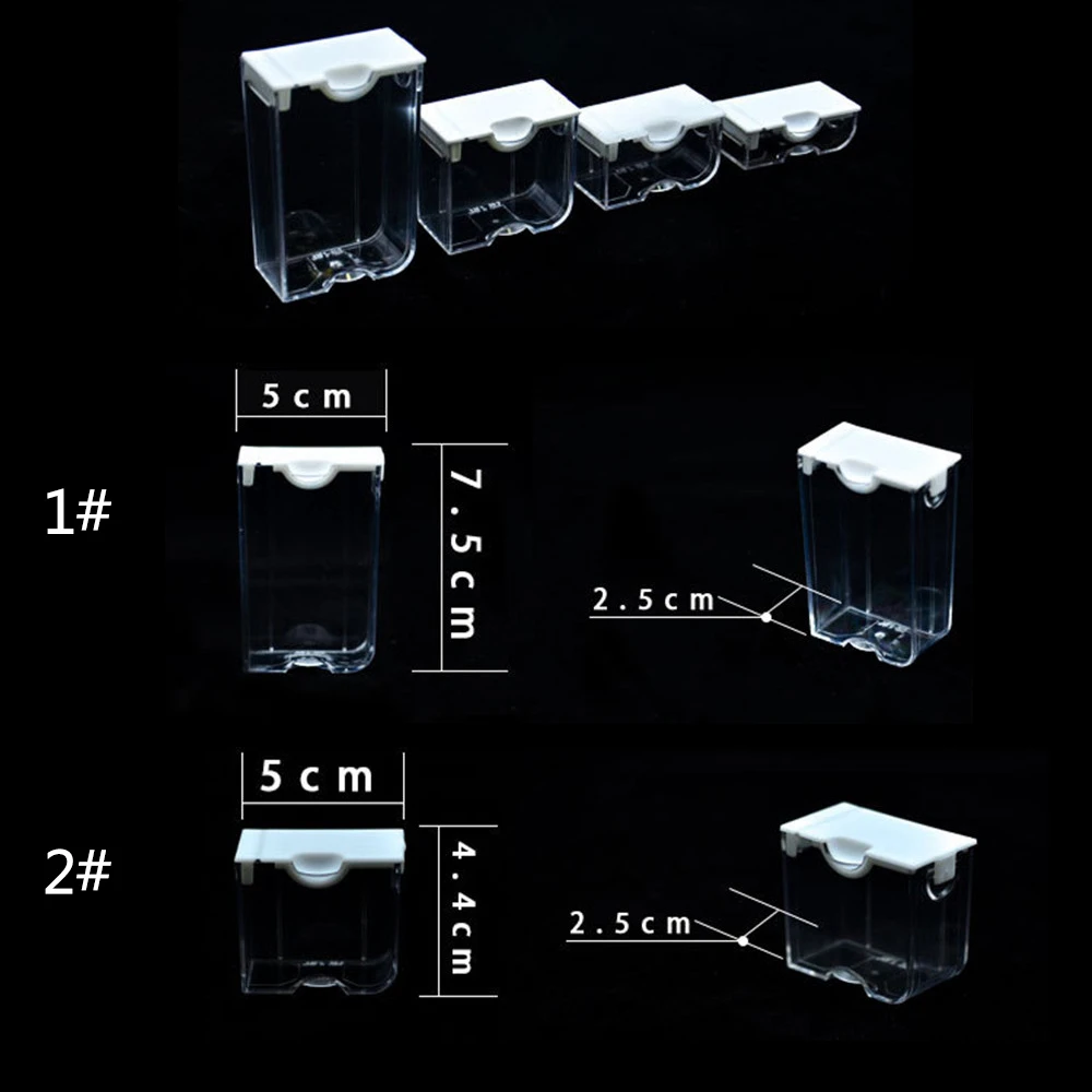 AZQSD-Caja de almacenamiento de accesorios de pintura con diamantes, contenedores transparentes para guardar teselas de mosaico para cuadro o bordado y otros accesorios de joyer&iacute;a-3