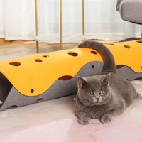 indoor cat tunnel tube funny pet cat toys interactive high quality felt collapsible puppy ferrets rabbit kitten tunnel pour chat