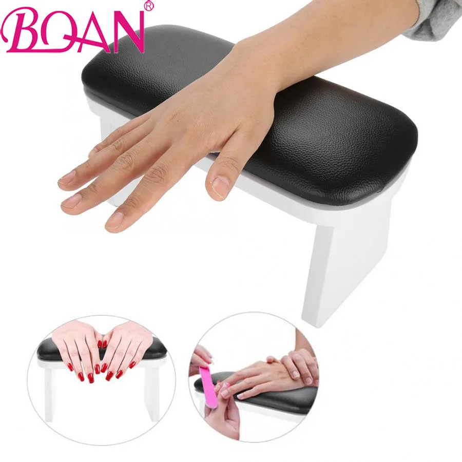 BQAN из искусственной кожи нейл-арта Красота Салон Подушка для маникюра ногтей