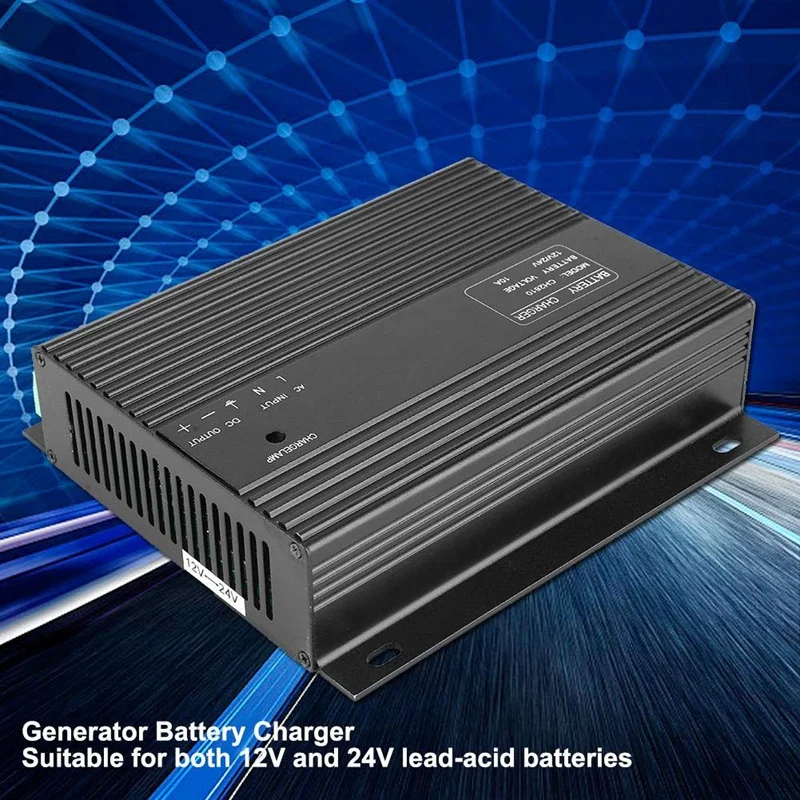 12V/24VDC 20 600Hz 10A генератор зарядное устройство генераторный набор Умный