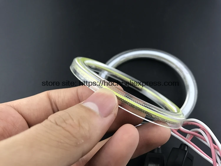 Для Smart Fortwo 2009 2010 2011 2012 2013 COB Led DRL Дневной свет Белый Halo Cob Led Ангельские глазки кольцо ошибок ультра яркий