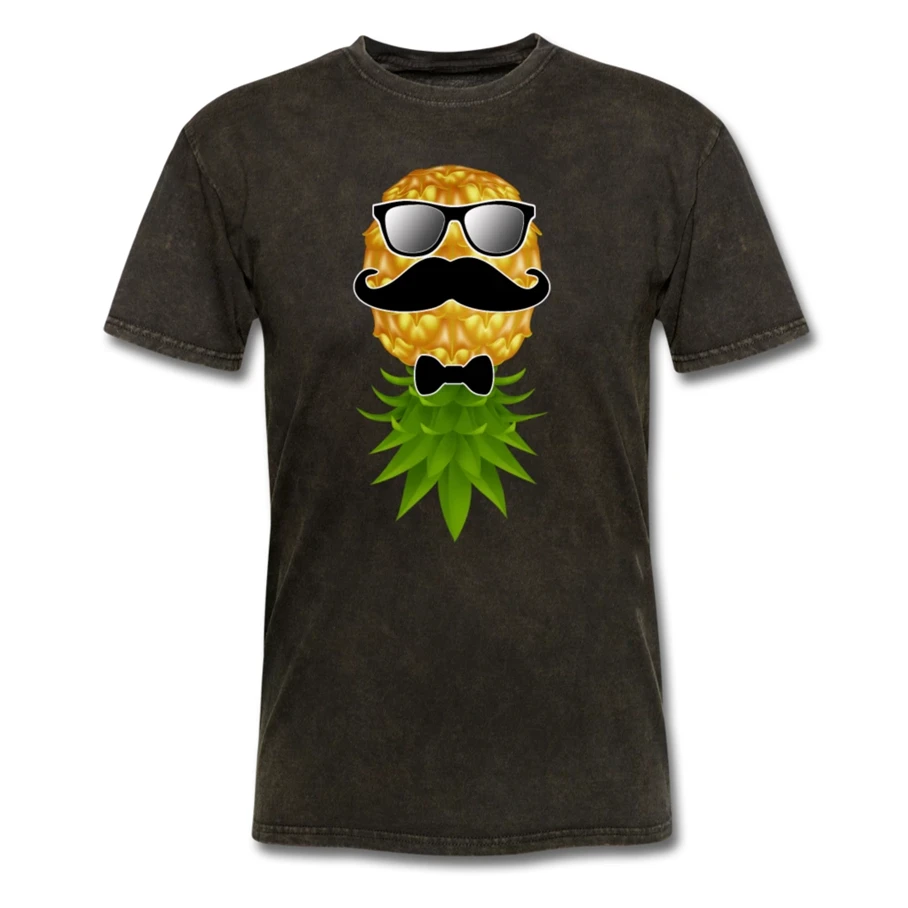 Ананас в маскировке стиль жизни футболка перевернутый высокое качество |