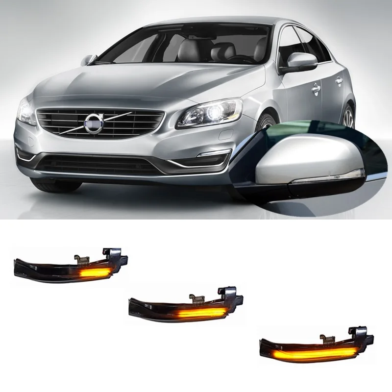 

Для Volvo S60 II MK2 2011 2012 2013 2014 2015 2016 2017 2018, динамический СВЕТОДИОДНЫЙ ПОВОРОТНЫЙ ретранслятор