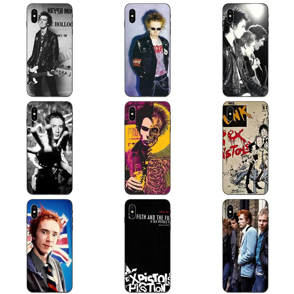 Мягкий с рисунком из ТПУ секс пистолеты 1975 Лондон Rock Band для Xiaomi Redmi Note 3 3S 4 4A 4X5 5A 6 6A 7