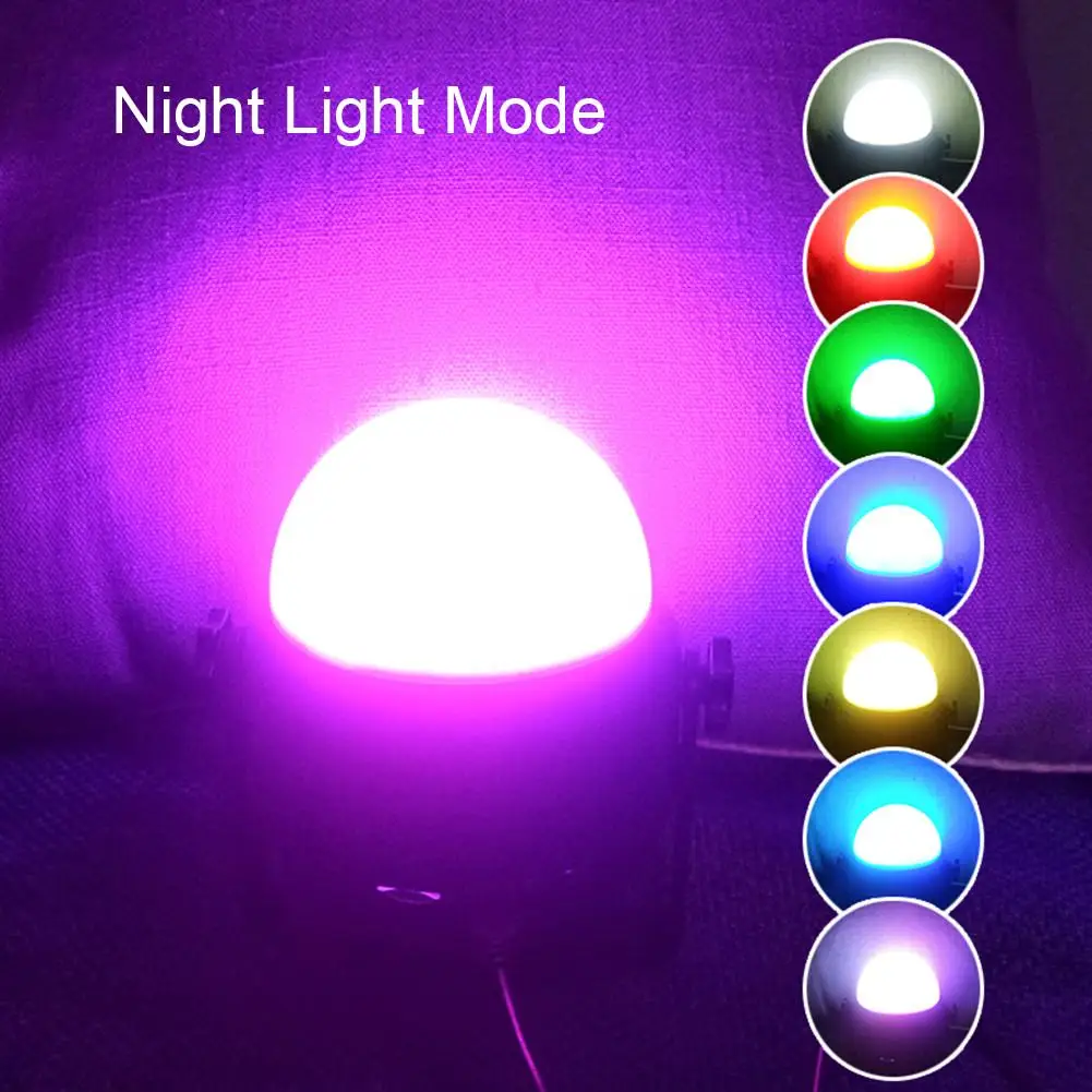 

Mini Disco Ball Night Lamp with Remote Control Bluetooth Music Magic Rotating Stage Light for KTVs Bars