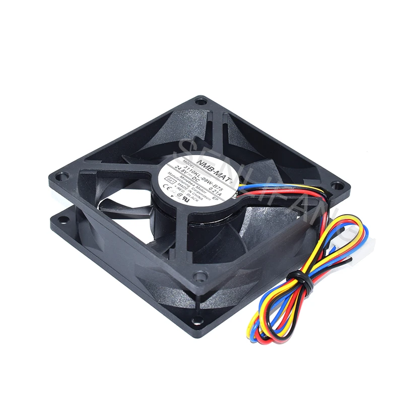 

Original For NMB 3110KL-09W-B75 DC24.5V 0.21A 8cm 8025 80*80*25MM Four Wires Cooling Fan