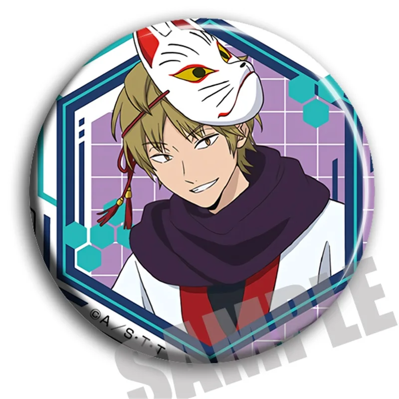 Японское аниме мир триггера Kuga Yuma Mikumo osсаму значок косплея Мультяшные накладки