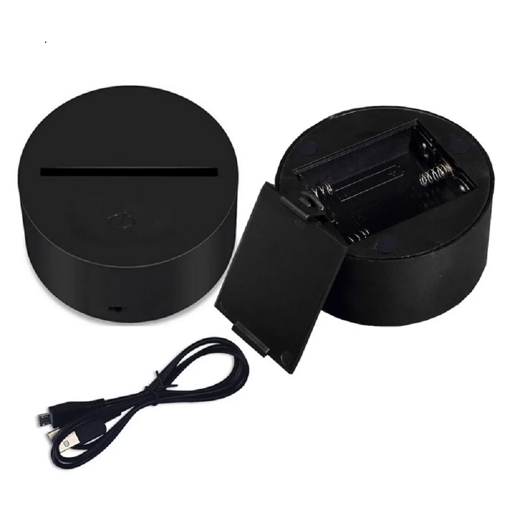 

Customize All Cars LED USB 7 Colors Sensor Desk Lamp as Holiday New Year Birthday Decor Gifts Best 3d Led Lamp Supplier