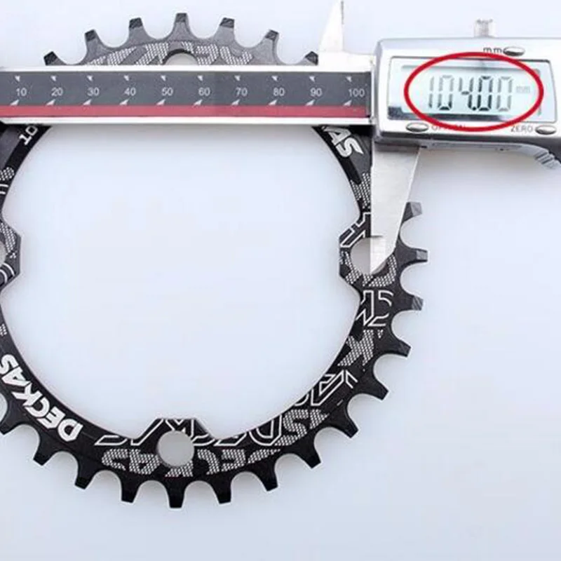 Deckas 104BCD овальная узкая широкая цепь MTB горный велосипед 32T шатун однозубная