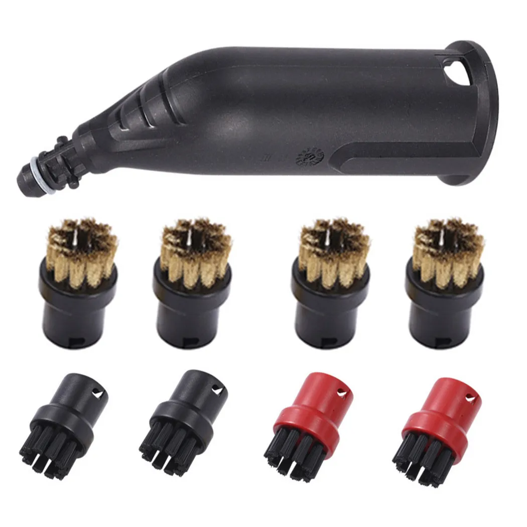 

Форсунка для пароочистителя KARCHER SC1, SC2, SC3, SC4, SC5, турбоструйная Насадка + щетчатые насадки для пароочистителей Karcher, SC1, серия SC1, премиум