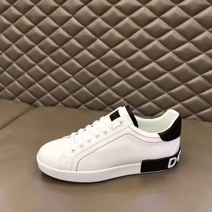

2021 New Men's Paris luxury Genuine Leather Lace-up sports shoes running shoes fashion sneakers summer Flat shoes 3853#
