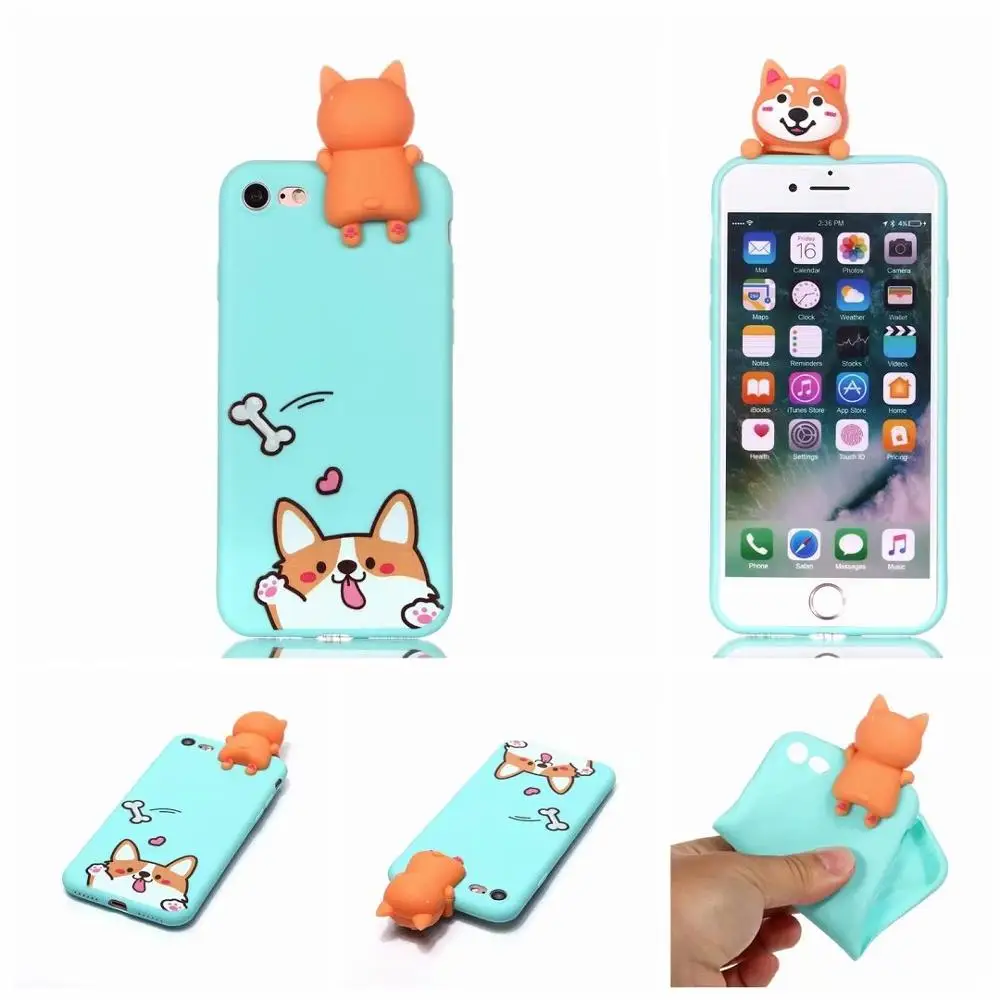 For Huawei P30 P20 P10 P8 Mate20 LITE Y3 Y5 Y7 Y9 cases Cartoon 3D Animal Soft Cover on for Honor 7A 9LITE 10LITE 7C case fundas |