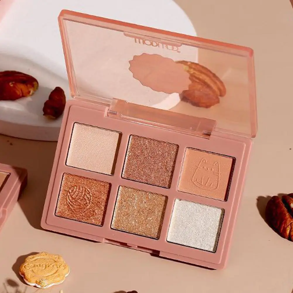 Палитра теней для век матовые натуральные модификационные глаза стойкий