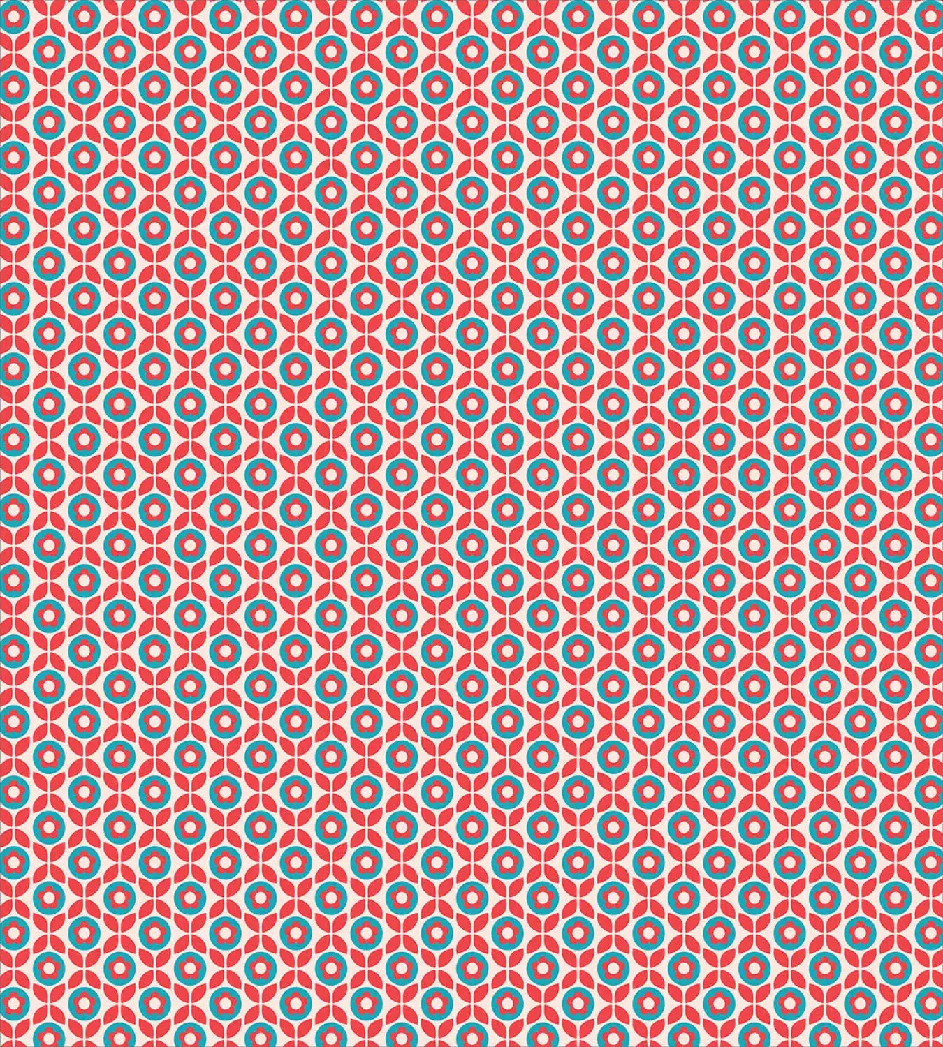 Цветочный пододеяльник набор непрерывного листья круги куций Винтаж