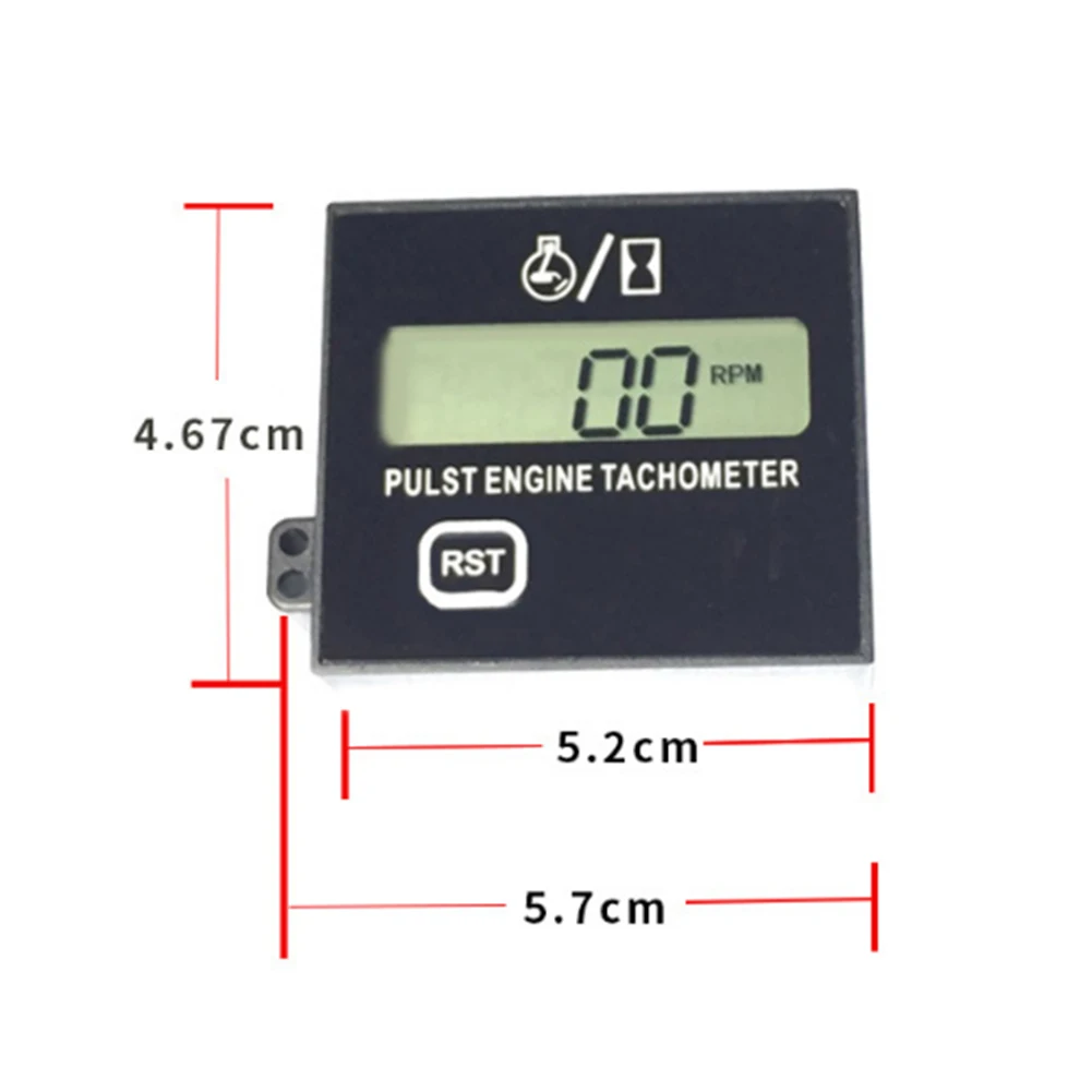 

Chainsaw high tachometer gasoline engine lawn mower tachometer digital display inductive pulse speed tachometer