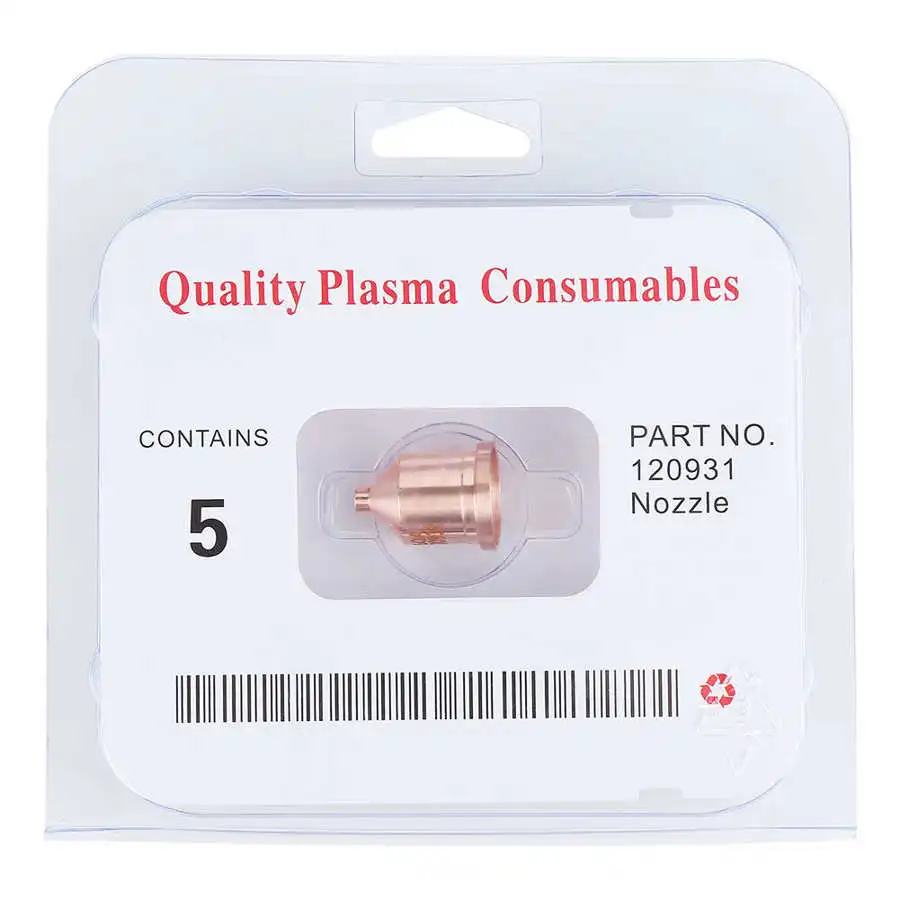 5 шт. пластмассовый резак насадок фонарь наконечники расходные материалы 60A для