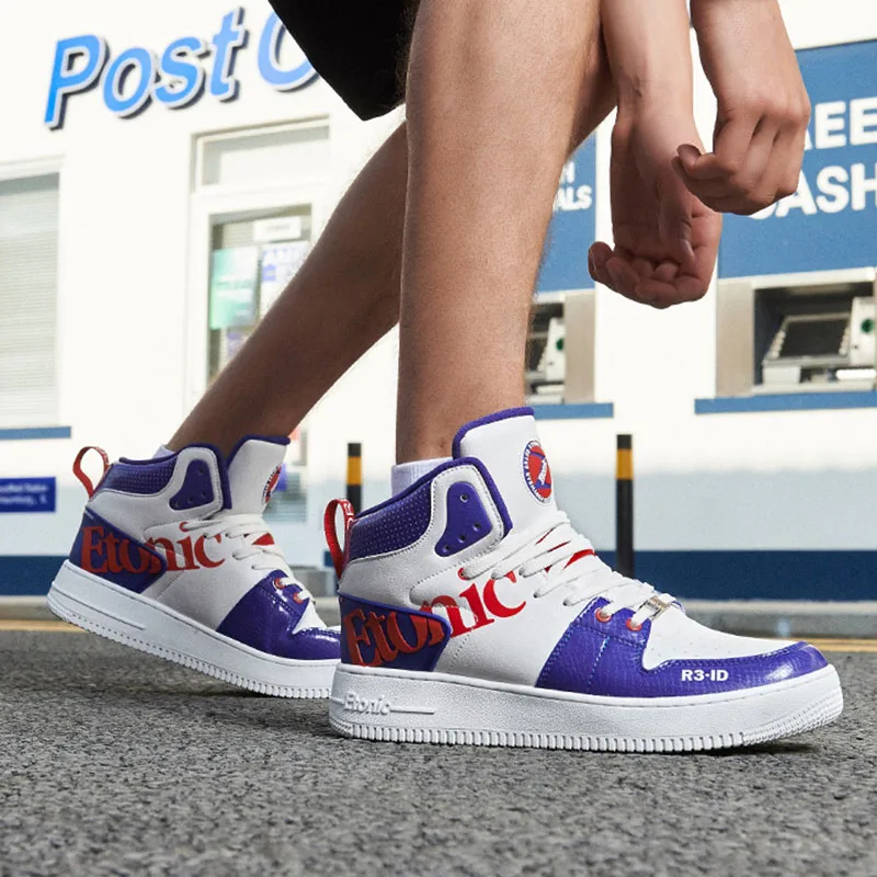 ETONIC высокие баскетбольные кроссовки 2020 новые мужские дышащие с воздушной