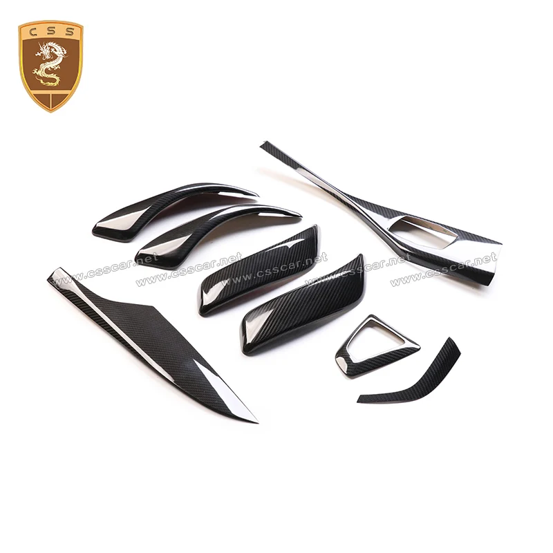 Внутренняя отделка из настоящего углеродного волокна набор для приборной панели