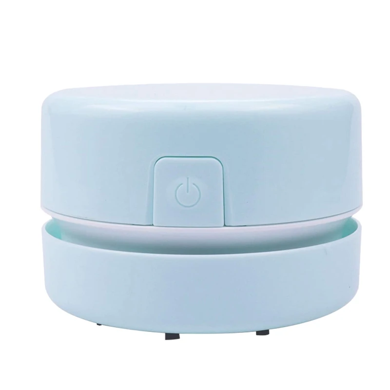 

Portable Mini Cleaner Mini Desktop Vacuum Cleaner Diamond Painting Tools 5D Diamond Painting Accessories(Light Blue)