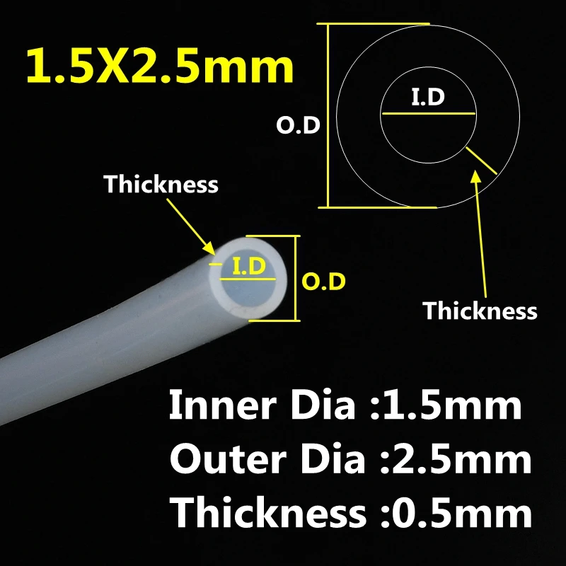 

Прозрачный пищевой силиконовый шланг SHSMFC