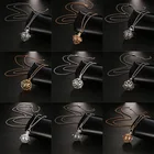 Мексиканский колокольчик музыкальный фортепианный шар сердце-образный медальон ожерелье винтажная беременность ароматерапия эфирное масло подвеска-диффузор ювелирные изделия