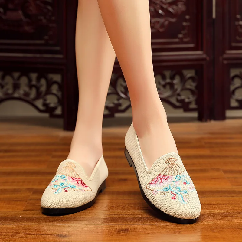 Модная женская обувь Классическая Тканевая Новинка 2020 года Обувь для мам в
