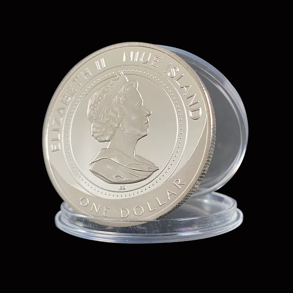 2014 г. щенки мира коала узор Елизаветы II серебряная монета для коллекции подарок |