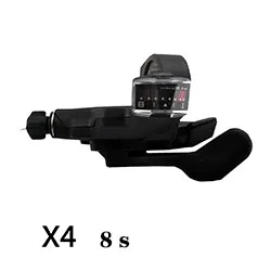 single 8S X4 шифтеры переключатель bicicleta рычаг переключения sram X4 триггерные шифтеры рычаги переключения 3x8S Запчасти для велосипеда велосипедные шифтеры - Цвет: single 8S