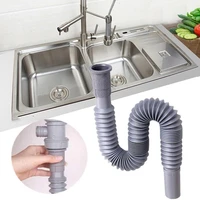 hot sales%ef%bc%81%ef%bc%81new arrival wash basin deodorant prolong water extendable hose kitchen sink tube drainage pipe wholesale dropshipping