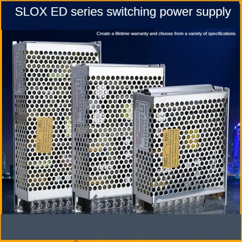 Импульсный источник питания 5v12v2v с двойным выходным напряжением 60w120w200w, источник питания постоянного тока с двойным выходом