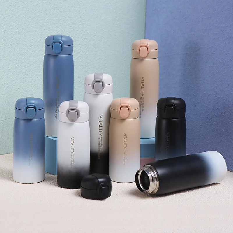 380 мл Новый кофейный термос бутылка для воды вакуумная Изолированная чашка из