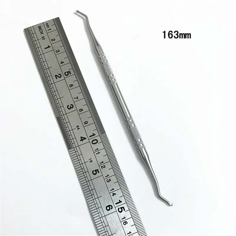 Двухсторонние кусачки для ногтей инструменты дизайна крючок очистки пальцев