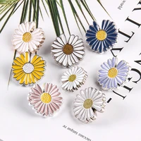 25mm small daisy shaped buttons sun flower buttons resin metarl button for clothing coat sweater accessories diy