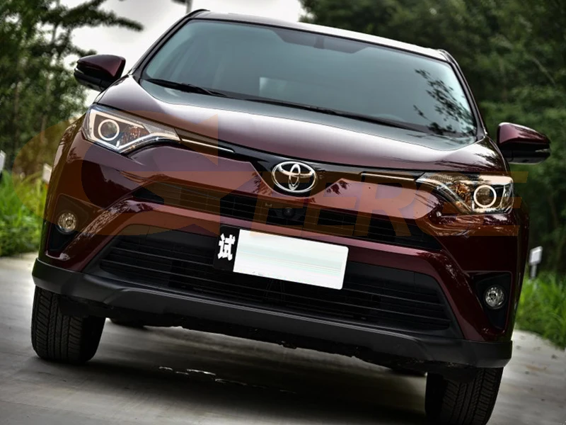 Для toyota RAV 4 RAV4 IV facelift 2016 2017 2018 отличный ультра яркий CCFL ангельские глазки Halo кольца