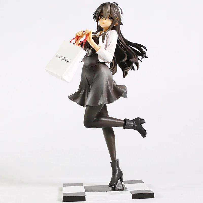 

Kantai Collection Haruna Shopping Mode PVC Figure Anime Model Statue Toy Collectibles Gift