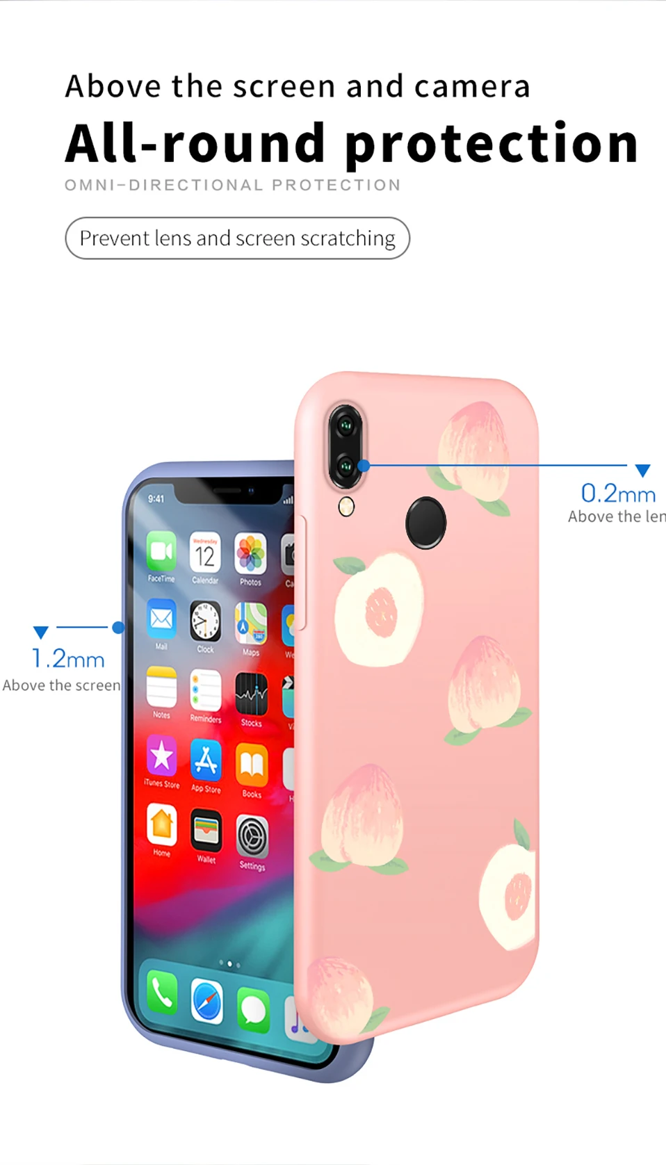 Силиконовый чехол ASINA с милыми цветами для huawei P20 P30 Lite Pro, прозрачный чехол с фруктами для huawei Honor 8X10 mate 20 Pro Fundas