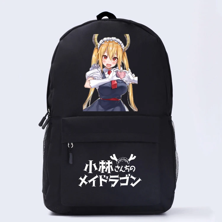 Аниме Miss Kobayashi's Dragon Maid японский аниме периферийный производный рюкзак унисекс