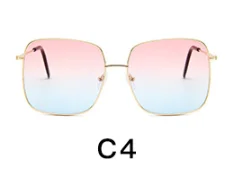 

31399 2020 hot new light Sunglasses large frame fashion glasses
