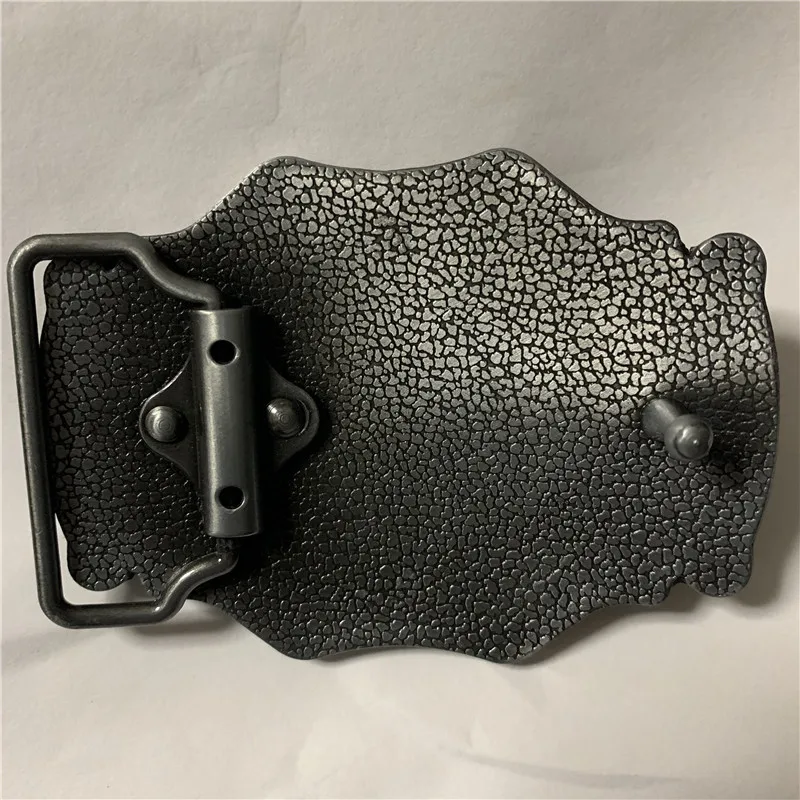 Розничная продажа новый стиль крутая 3D серебряная металлическая пряжка ремня