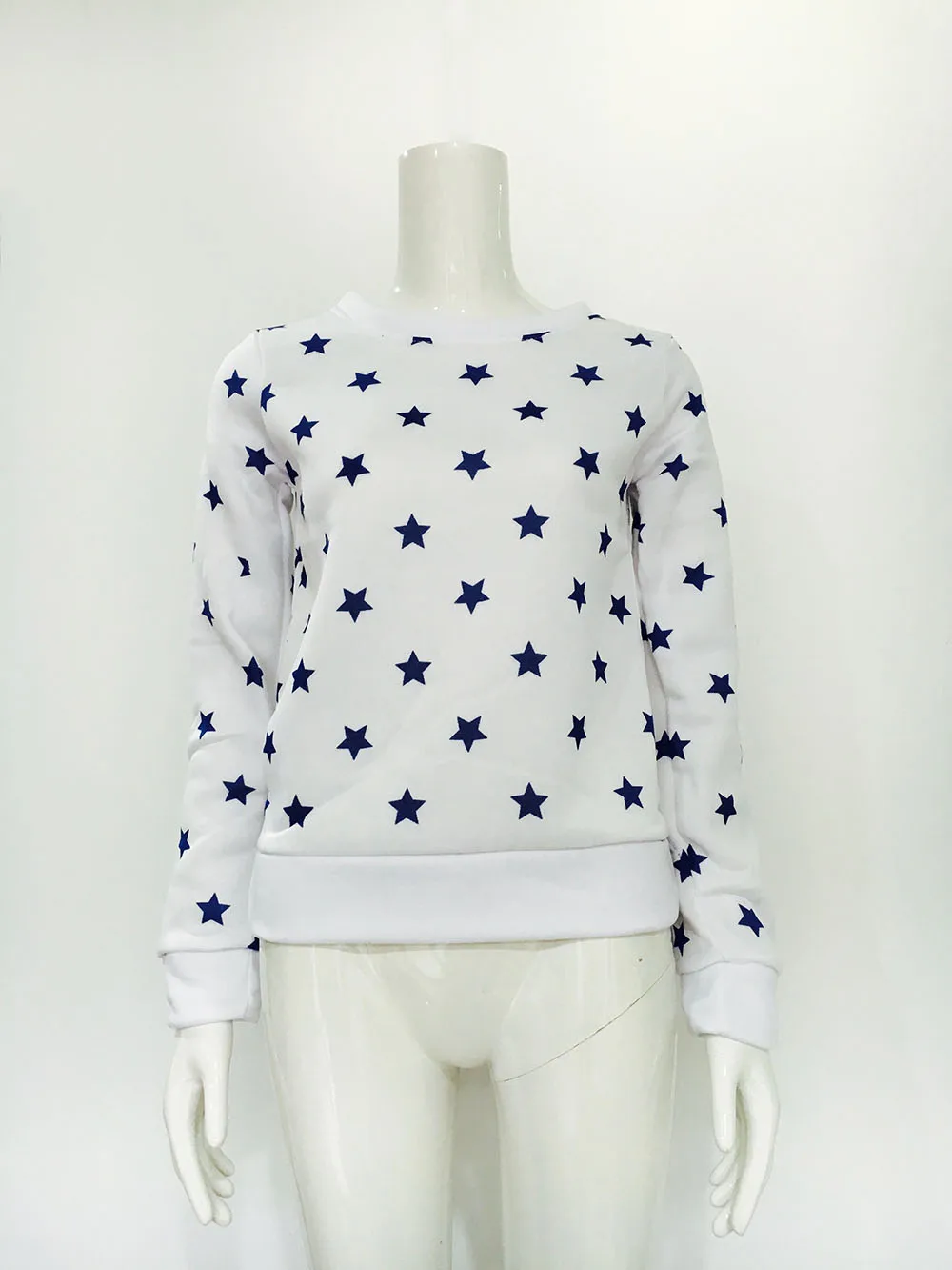 Stars Printed Hoodies Sweatshirts 2022 Women Casual Kawaii Harajuku New Sweat Punk For Girls Clothing European Tops Korean
