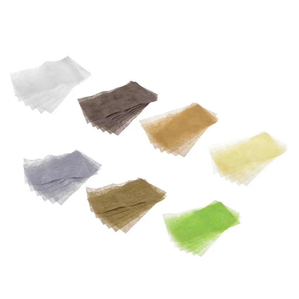 

6 штук, материал для вязания мушек, пластиковая сетчатая пленка для Caddis